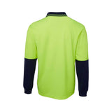 JB's Hi Vis Long Sleeve Comfort Polo 6HPL