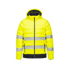 Portwest Hi-Vis Ultrasonic Heated Tunnel Jacket S548, back view