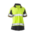 Bisley hi-vis polo reflective tape detail
