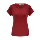 Women's Lana Short Sleeve Top in red