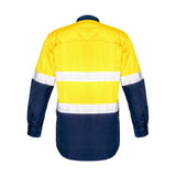 Syzmik Men's Rugged Cooling HI Vis Taped Long Sleeve Shirt ZW129