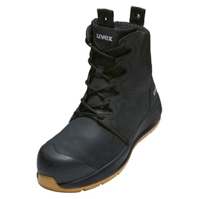 uvex 3 X-Flow Zip Side Work Boot Black