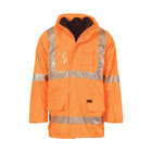 DNC HiVis Cross Back jacket front view