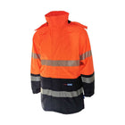 DNC FR rain jacket 3467 back view