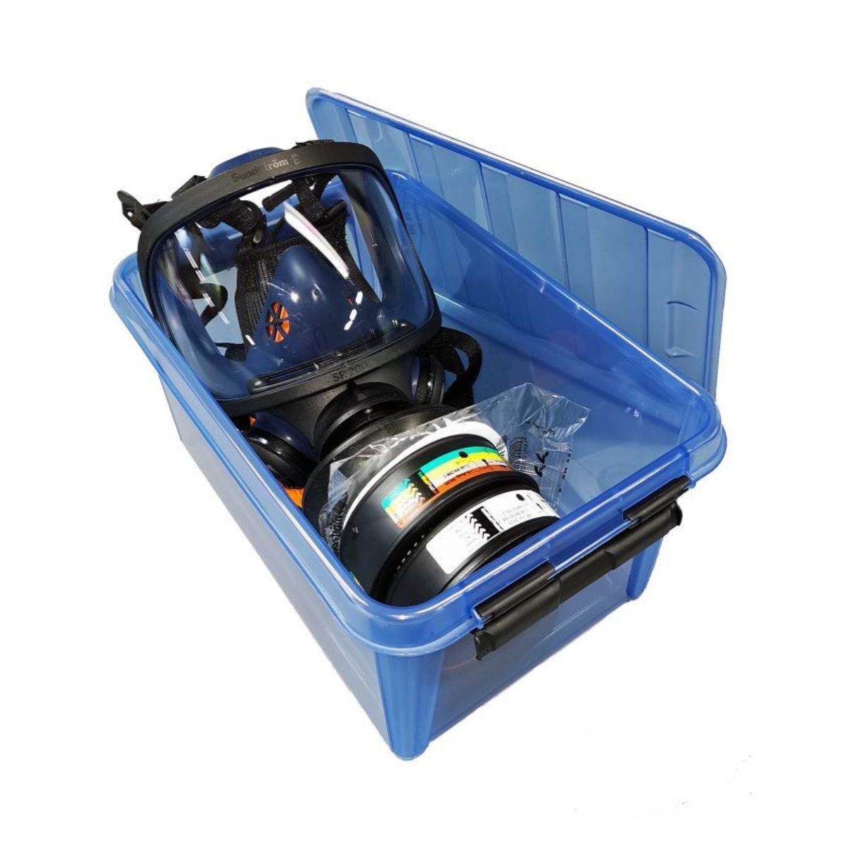 Sundström Full Face Mask PC Visor Kit AS200 Kit with ABEK1 Filter (Each)