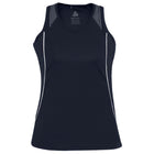 Women's Razor Singlet SG407L navy front