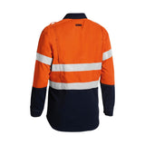 Bisley Tencate Tecasafe® Plus 700 Taped Hi Vis FR Vented Shirt BS8082T
