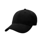 Heavy brushed cotton cap peak detail