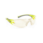 Riley® Stream Evo™ Black Dog Yellow Safety Glasses