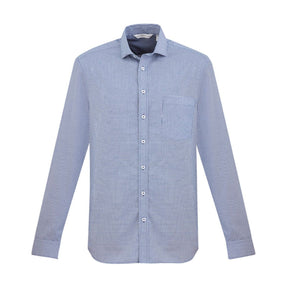 Biz Corporates Jagger shirt houndstooth pattern detail