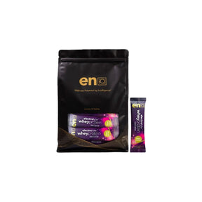 eniQ Whey Protein Isolate super fruits flavour