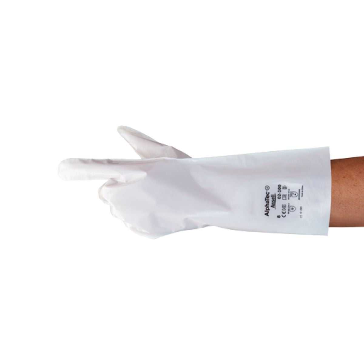 Ansell AlphaTec® Chemical Resistant Gloves 02-100 (Box of 12 pairs)