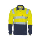 HiVis Two Tone Polo Shirt Yellow