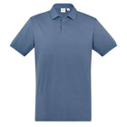 Men's City Polo P105MS front view blue