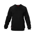 Hard Yakka Crew Neck Fleece Jumper in black