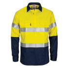 Flame Retardant Hi-Vis Cotton Shirt Yellow