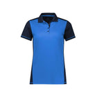 Biz Collection women's Dart polo collar detail