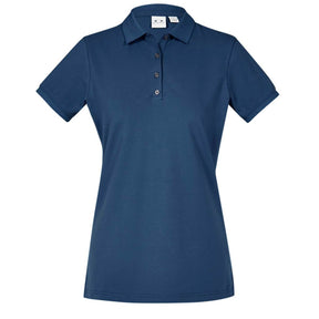 Women's City Short Sleeve Polo P105LS front view