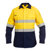 KingGee Workcool 2 Hi Vis Reflective Spliced Shirt Long Sleeve - K54880