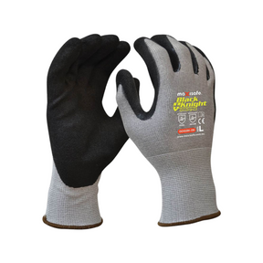Maxisafe Black Knight Dri-Grip cut resistant glove