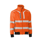 Bisley hi vis bomber jacket BJ6979T reflective tape detail