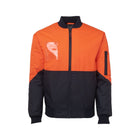 JB's hi-vis flying jacket, front view