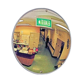 Safe-T-View economy indoor convex mirror, ceiling mounted