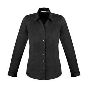 Biz Corporates Monaco shirt Y-neckline detail