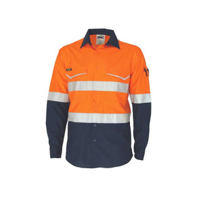 DNC hi vis ripstop cotton shirt 3588 front view
