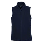Navy fleece vest front
