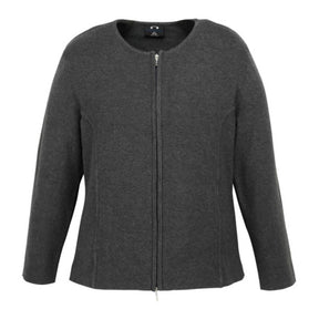 Women's 2-Way Zip Cardigan in gray