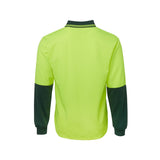 Hi Vis Traditional Long Sleeve Polo Shirt 6HVPL
