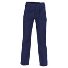 DNC Cotton Drill Work Pants navy