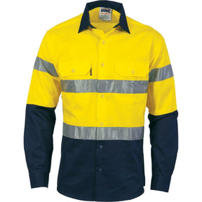 DNC HiVis Cool-Breeze Cotton Shirt Yellow