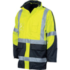 DNC HiVis Cross Back Jacket Yellow