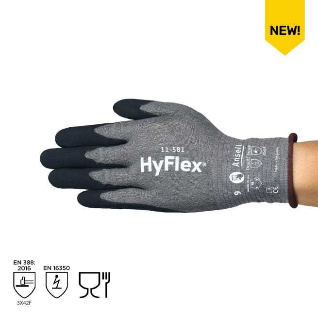 Ansell HyFlex 11-581 Industrial Nitrile Gloves
