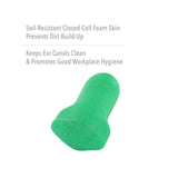 Howard Leight Source 500 Contoured T-Shape Polyurethane Foam Uncorded Earplugs (Box of 500)