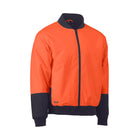 Hi Vis Bomber Jacket BJ6730 in orange