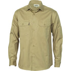 DNC Cool-Breeze Work Shirt Khaki