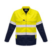 Syzmik Men's Hi Vis Cotton Drill Jacket ZJ590