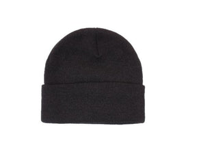 Acrylic beanie toque, front view