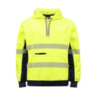 Yellow Hi Vis Reflective Hoodie