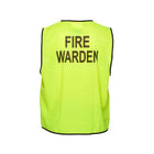 Portwest Fire Warden Hi-Vis Day Vest MV118, side view