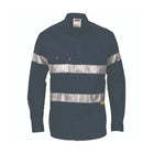 DNC hi vis drill shirt taped 3535 front view