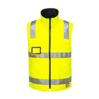 Portwest Huski reversible traffic vest reversed side