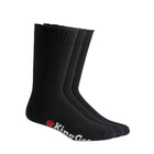 KingGee Bamboo Socks Pack of 3 Black