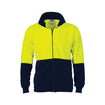 DNC HiVis Two Tone Full Zip Polar Fleece 3827