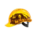 Orange Ratchet Hard Hat