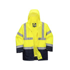 Portwest Hi-Vis 5-in-1 Contrast Essential Jacket S766 contrast panel detail