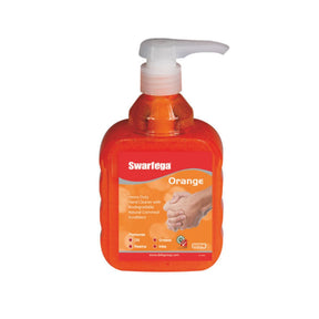 Swarfega Orange heavy duty hand cleaner pump bottle